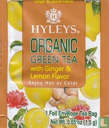Green Tea with Ginger & Lemon Flavor  - Afbeelding 1