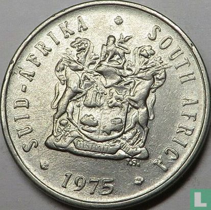 Afrique du Sud 5 cents 1975 - Image 1