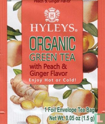 Green Tea with Peach & Ginger Flavor - Image 1