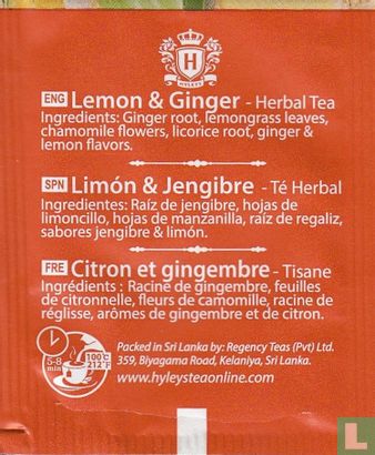 Lemon & Ginger Herbal Tea - Image 2