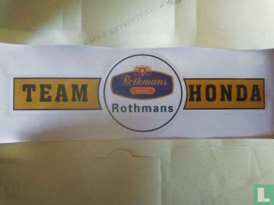Team Rothmans Honda