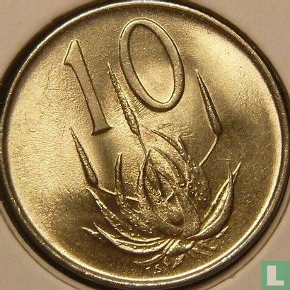 Afrique du Sud 10 cents 1967 (SUID-AFRIKA) - Image 2