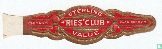 Ries' Club Sterling Value - Chicago - Iwan Ries & Co - Afbeelding 1