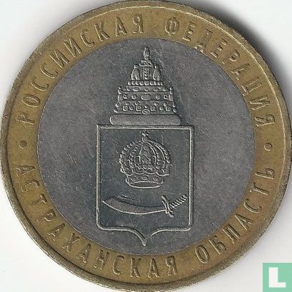 Russie 10 roubles 2008 (MMD) "Astrakhan region" - Image 2