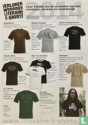 Verloren Woorden Literaire T-shirts - Image 1