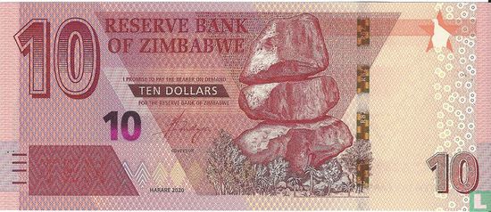 Zimbabwe 10 Dollars - Image 1