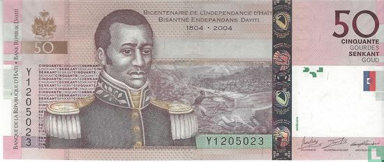 Haiti 50 Gourdes 2016 - Bild 1