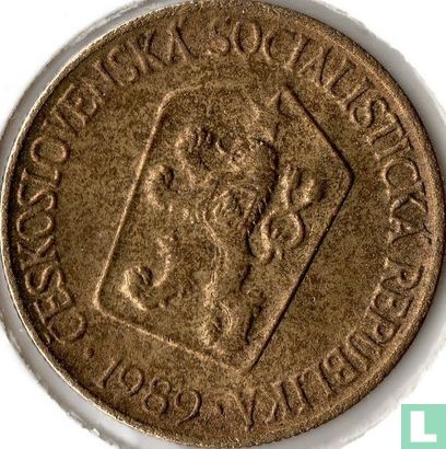 Tsjecho-Slowakije 1 koruna 1989 - Afbeelding 1