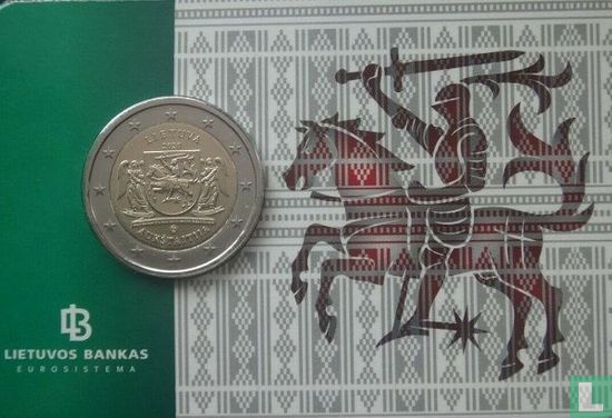 Litauen 2 Euro 2020 (Coincard) "Aukštaitija" - Bild 3
