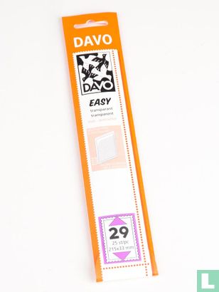 Davo Easy stroken transparant T29 (215 x 33mm) 25 stuks - Image 1