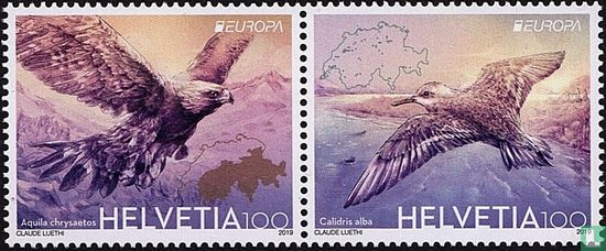 Europa - National birds 