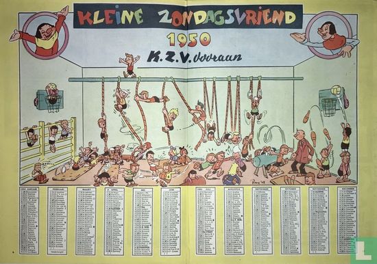 KZV kalender 1950 - Afbeelding 1