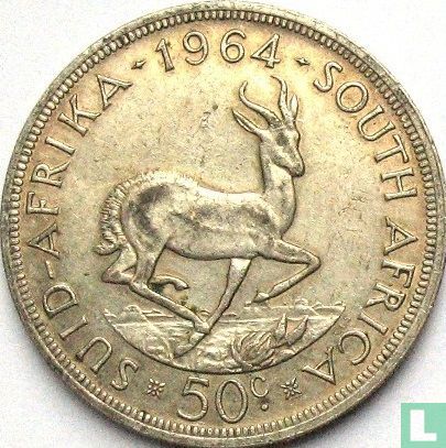 Afrique du Sud 50 cents 1964 - Image 1