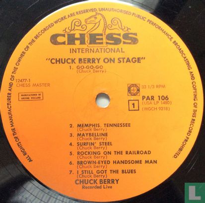 Chuck Berry on Stage - Afbeelding 3