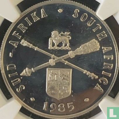 South Africa 1 rand 1985 (PROOF) "75th anniversary of Parliament" - Image 1