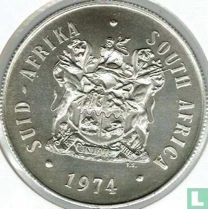 Afrique du Sud 1 rand 1974 "50th anniversary of the Pretoria Mint" - Image 1
