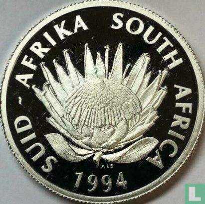 Zuid-Afrika 1 rand 1994 (PROOF) "Conservation centennial" - Afbeelding 1