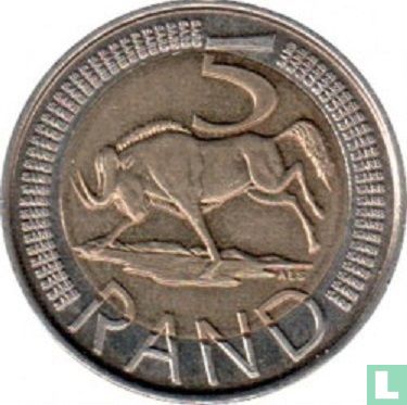 Zuid-Afrika 5 rand 2014 - Afbeelding 2