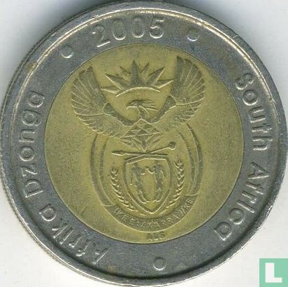 Afrique du Sud 5 rand 2005 - Image 1