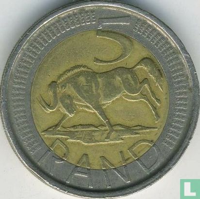 Afrique du Sud 5 rand 2005 - Image 2