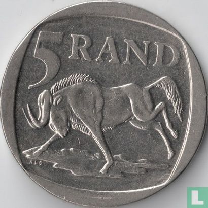 Zuid-Afrika 5 rand 1999 - Afbeelding 2