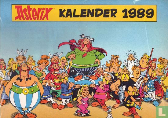 Asterix kalender 1989 - Image 1