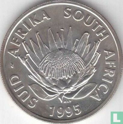 South Africa 1 rand 1995 "Centenary Opening of railway between Pretoria and Delagoa Bay" - Image 1