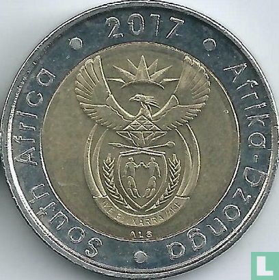 Zuid-Afrika 5 rand 2017 "Centenary Order of the companions of Oliver R. Tambo" - Afbeelding 1