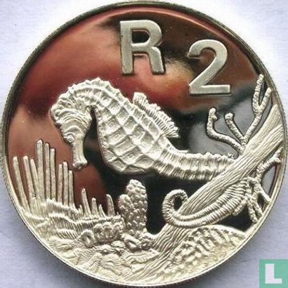 Südafrika 2 Rand 1997 (PP) "Knysna seahorse" - Bild 2