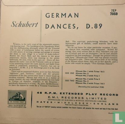 German Dances D. 89 - Afbeelding 2