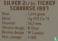 Afrique du Sud 2½ cents 1997 (BE) "Knysna seahorse" - Image 3