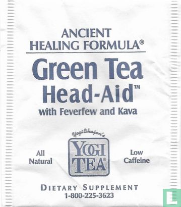 Green Tea Head-Aid [tm] - Afbeelding 1
