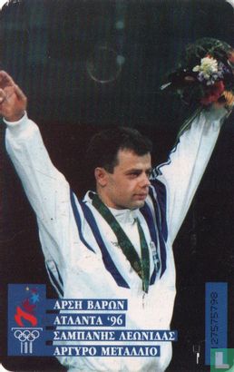 Leonidas Sabanis, Silver medal <59 Kg Atlanta 1996 - Afbeelding 2