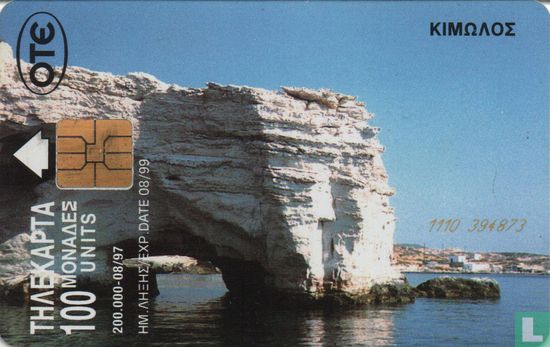 Kimolos Island, Natural Bridge - Afbeelding 1
