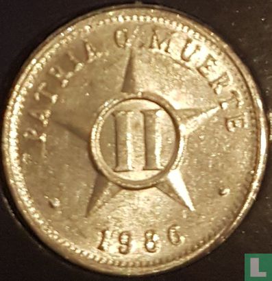 Cuba 2 centavos 1986 - Image 1