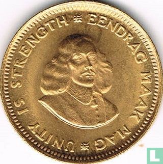 Zuid-Afrika 1 rand 1969 - Afbeelding 2