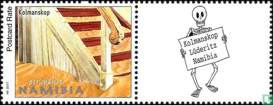 Personaliseer Kolmanskop en de diamanttreinen