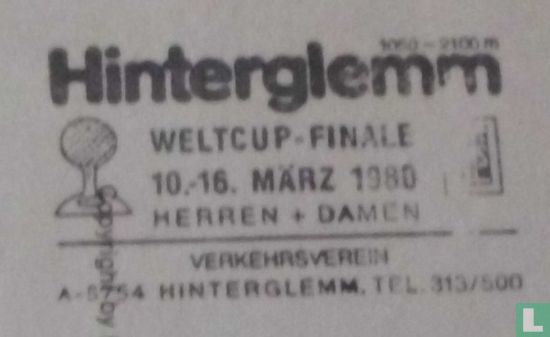 Hinterglemm Weltcup-Finale 10-16 Marz 1980 Herren + Damen