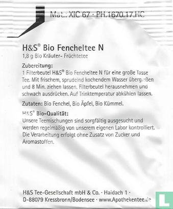 Bio Fencheltee N - Image 2