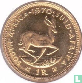 South Africa 1 rand 1970 - Image 1