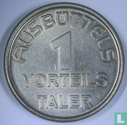 Duitsland Ausbüttels 1 Vorteils taler - Afbeelding 1