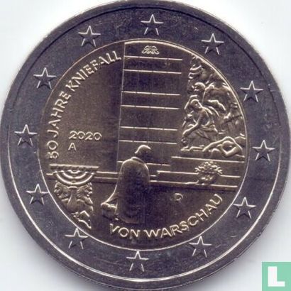 Allemagne 2 euro 2020 (A) "50 years Warsaw Genuflection" - Image 1