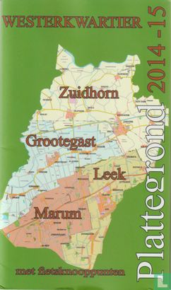 Westerkwartier Plattegrond 2014-2015 - Image 1