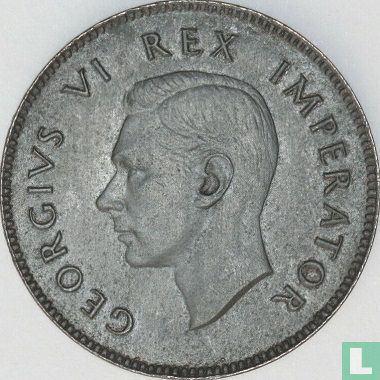 Afrique du Sud ¼ penny 1937 - Image 2