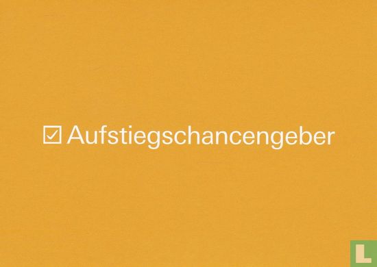 19755 - Deutsche Bank "Aufstiegschancengeber"