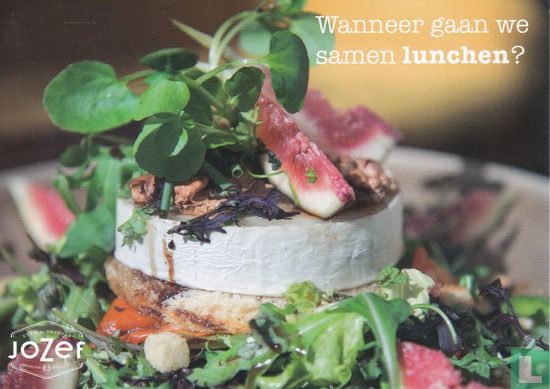 Jozef Eten & Drinken, Utrecht: 23 "Wanneer gaan we samen lunchen?" - Afbeelding 1