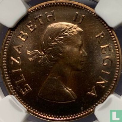 Afrique du Sud ½ penny 1954 - Image 2