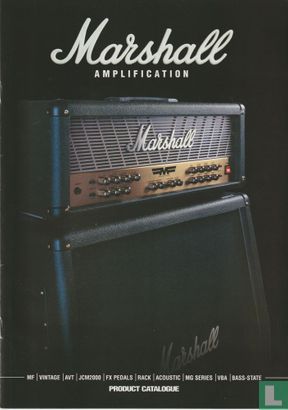 Marshall Amplification Product Catalogue - Afbeelding 1