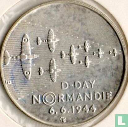 Czech Republic 200 korun 1994 "50th anniversary Allied landing in Normandy" - Image 2