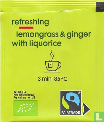 lemon & ginger green tea - Afbeelding 2